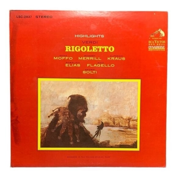 Other - LP Giuseppe Verdi - Rigoletto (Highlights) Vinyl Record